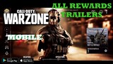 WARZONE MOBILE ALL REWARDS UNLOCK FOR ALL + GAMEPLAY TRAILER  ANDROID IOS