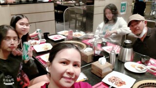 DINNER AT KOREAN BBQ