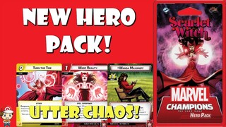 Scarlet Witch Marvel Champions Hero Pack Finally Properly Revealed! (Absolute Chaos!)