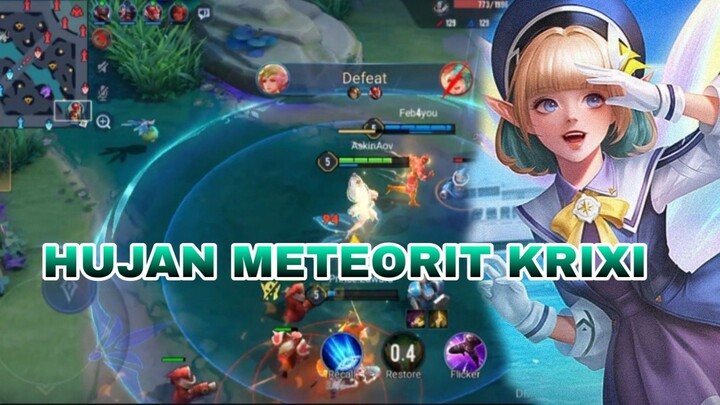 HUJAN METEORIT KRIXI