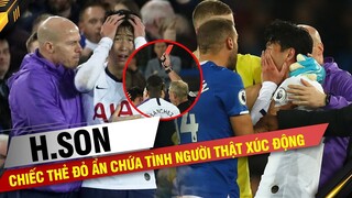 CHIẾC THẺ ĐỎ ĐẦY OAN ỨC CỦA SON HEUNG MIN ẨN CHỨA TÌNH NGƯỜI THẬT XÚC ĐỘNG