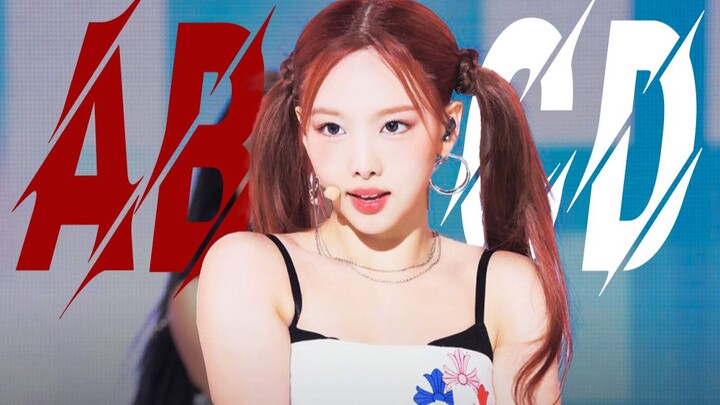Bintang besar datang! Lin Nayeon - Potongan panggung ABCD dengan satu klik ganti kostum.