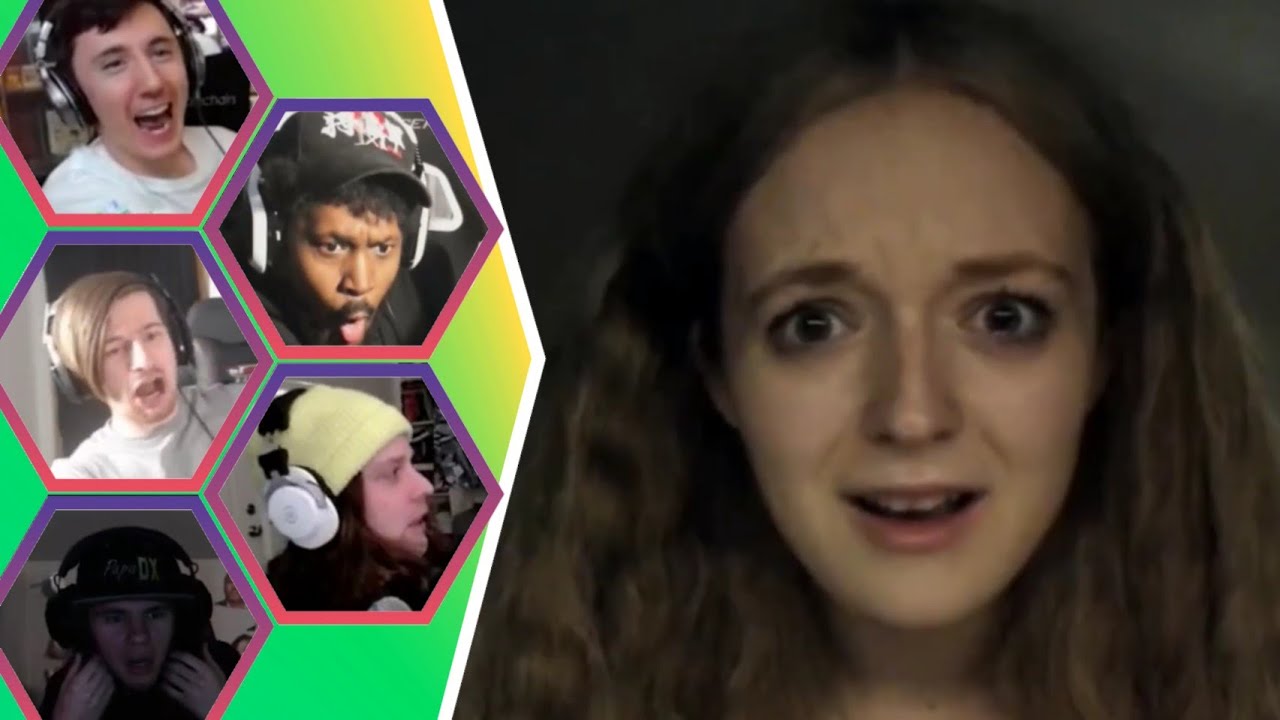 Gamers react to : Ghost coming to their camera [www.Takethislollipop.com] -  Bilibili