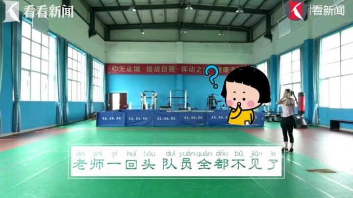 A dance teacher tried to teach firefighters how to dance, but after one turn, everyone disappeared?