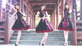 Dance with "A Toast To You" in a lolita dress with a Qipao collar