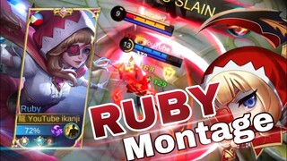 The Little Red Riding Hood | Ruby Montage | El Chapo | Mobile Legends