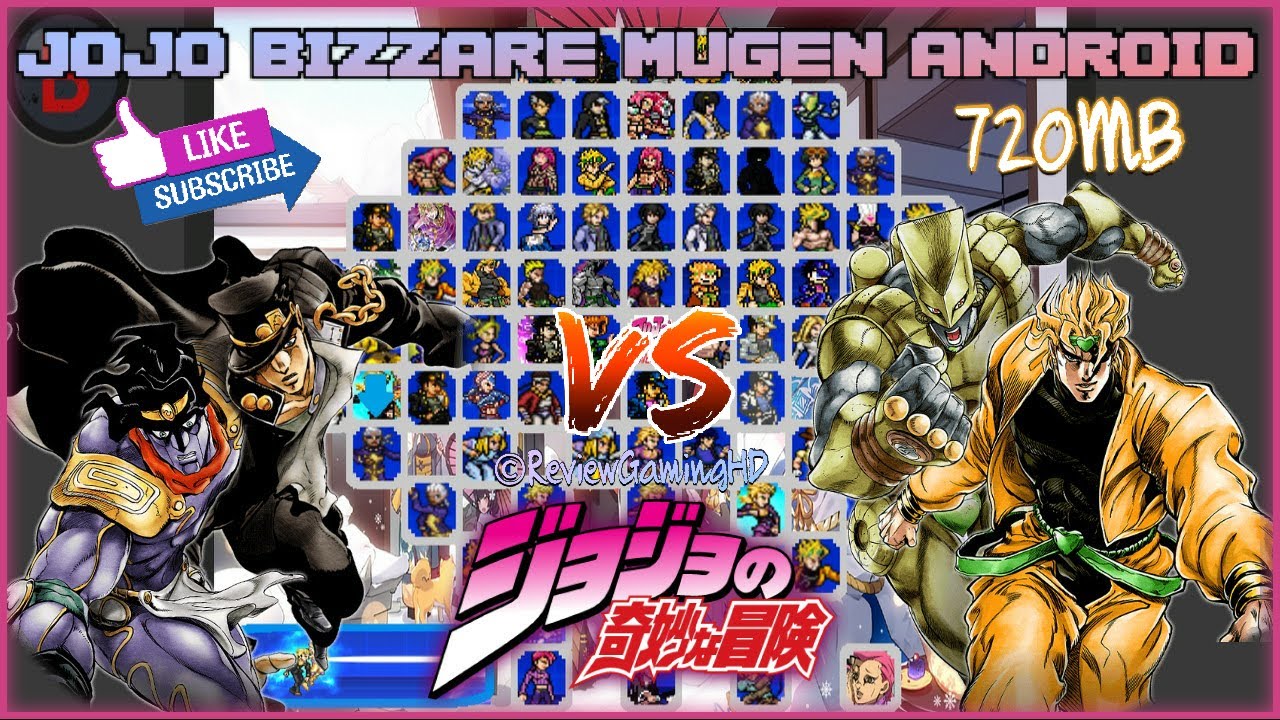 Download JOJO MUGEN ANDROID 2022  FULL Karakter Terbaik - BiliBili