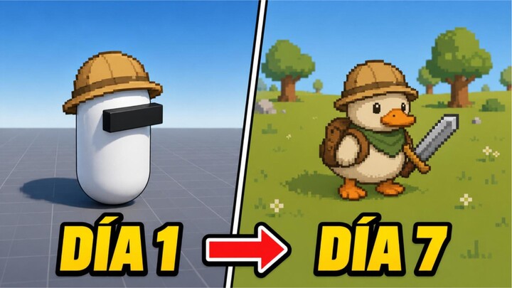 Hice el juego de la OCA moderno en 7 días con Unity