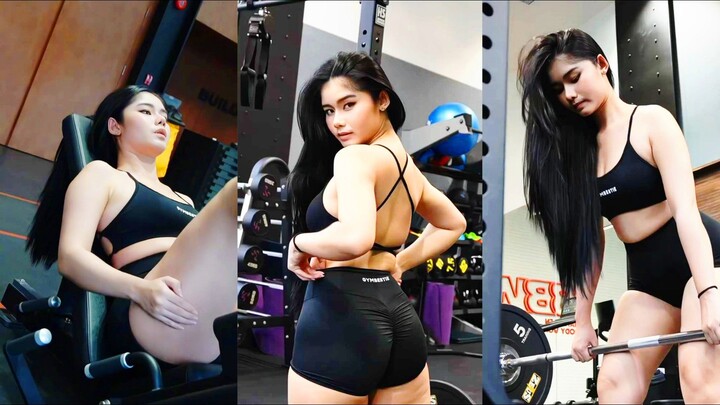 Beautiful Girl (_p_pangg_) Gym Workout Video Part - 1