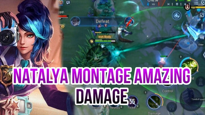 NATALYA MONTAGE AMAZING DAMAGE