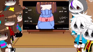 sans au reacts meme frisk（Flowerfell