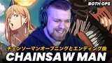 Chainsaw Man - OPENING & ENDING #1 | FIRST REACTION