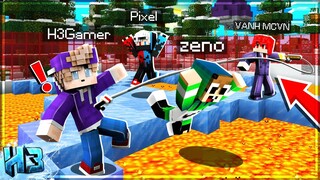 NoobTeam Đại Chiến SỐNG SÓT CUỐI CÙNG Trên SÀN BĂNG TAN CHẢY Trong Minecraft!! | #11 - MINI GAME