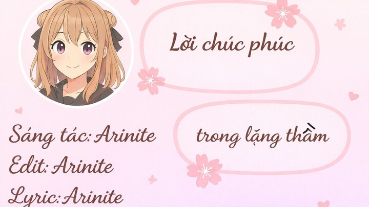 Lời chúc phúc trong lặng thầm