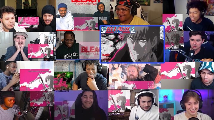 Bleach Thousand Year Blood War Opening Reaction Mashup