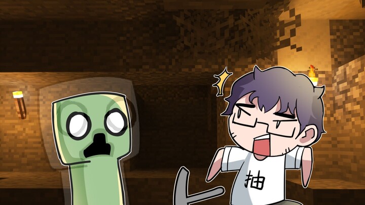 I almost spent my whole life alone in the mine!