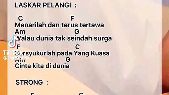 music laskar pelangi × strong