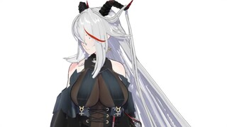 碧蓝航线埃吉尔模型3D优化版本对比