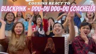 COUSINS REACT TO BLACKPINK - '뚜두뚜두 (DDU-DU DDU-DU)' 2019 Coachella Live Performance