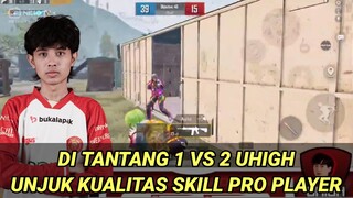 UHIGH DI TANTANG 1 VS 2 || UHIGH AUTO KASIH PAHAM 2 PLAYER INI