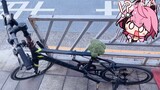Jok sepeda dicuri dan brokoli diletakkan di atasnya
