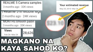 YOUTUBE SAHOD EXPLAINED (Magkano na ba ang IPON ko? From jan. 12 to march 25 🤔)