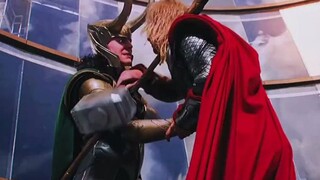 Loki: I never stab someone in the back unless I can't help it...