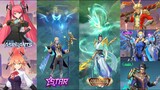GAMEPLAY 7 NEW SKIN MOBILE LEGENDS - CECILION STARLIGHT SKIN - ZILONG COLLECTOR SKIN | ML LEAKS