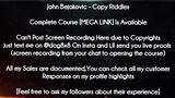 John Bejakovic course - Copy Riddles download