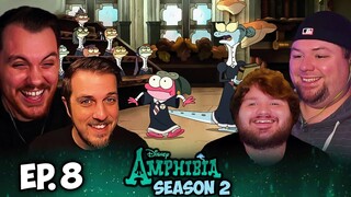 Amphibia Season 2 Episode 8 Group Reaction | Lost in Newtopia / Sprig Gets Schooled