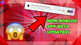 ROBLOX INTRODUCED NEW BETA VERSION APP FOR WINDOWS! | Roblox
