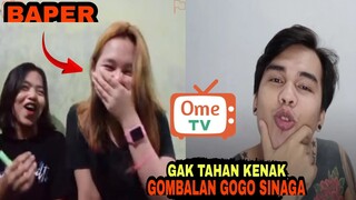 cewek MANADO ini baper di gombalin Gogo Sinaga || Ome TV Indonesia