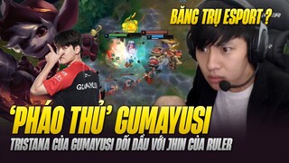 VĂN TÙNG REACTION GIÁO ÁN TRISTANA CỰC CHÁY CỦA GUMAYUSI TRONG KÈO ĐỐI ĐẦU VỚI JHIN CỦA RULER