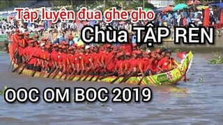 ĐUA GHE NGO 2019 - Chùa PÔ THI THLÂNG (Kế Sách, Sóc Trăng) - tập bơi quyết liệt