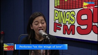 Kyla performs "On the wings of love"