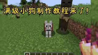 Minecraft: Here's the tutorial on how to make a max-level puppy!