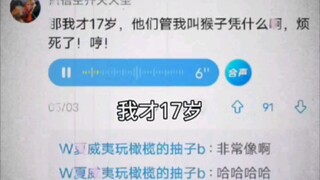 他们管我叫猴子，烦死了，哼