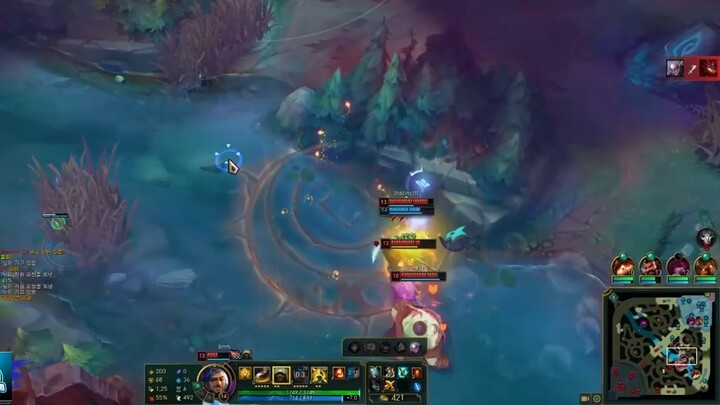 lol  Pha combat tại Bờ sông cực gắt