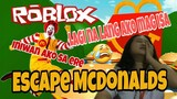 Escape Mcdonalds | Roblox Tagalog Gameplay - Puro hugot (Lagi na lang ako mag isa)