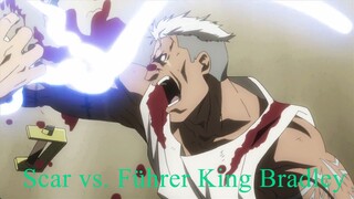 Fullmetal Alchemist Brotherhood 2009 : Scar vs. Führer King Bradley