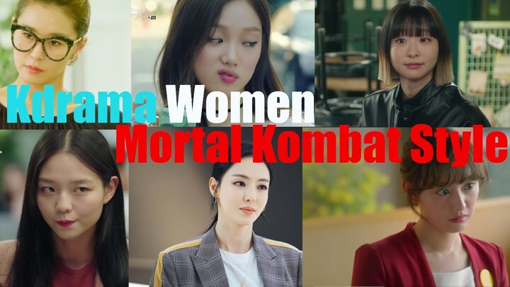 Kdrama female VS male Mortal Kombat style ➞ Multifemale Badass ➞ Best of Kdrama