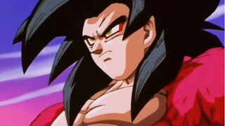 超级撒亚人4第一次变身太帅了吧