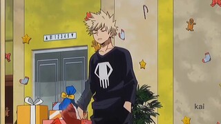 everyone make bakugou where christmas clothes