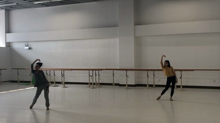 China National Opera and Dance Theater's first dance of "Gathering Wei" (Pick the Wei)
