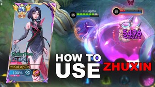 ZhuXin Is The New Anti Tank Meta | Super Slow 101% | Mobile Legends