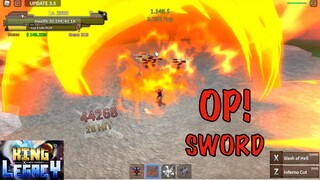 Hell Sword Revamp is OP |KING LEGACY |ROBLOX