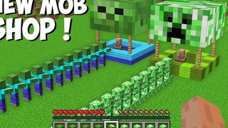 ทำไมฉันถึงสร้าง SECRET ZOMBIE และ CREEPER SHOP ใน Minecraft ใหม่ ม็อบ ช็อป !