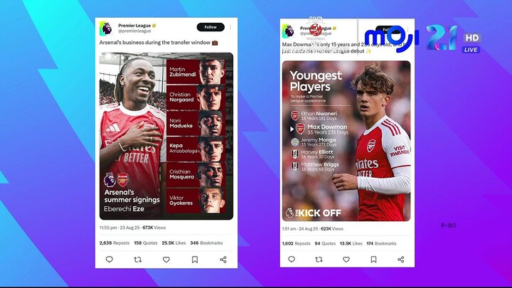 Moji HD • Premier League Everton VS Brighton Sports Championship • 25082025