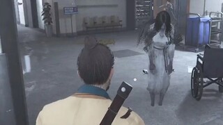 The Taoist priest almost cut Sadako into autistic state, hahaha!
