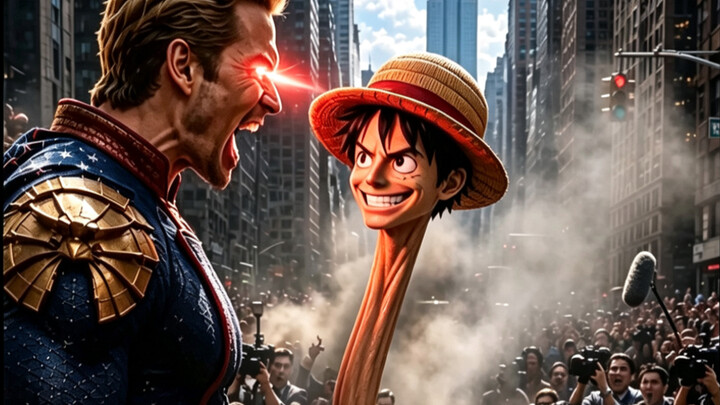 Luffy in fifth gear descends into the world of The Boys, and Homelander faces his ultimate nightmare